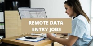 Remote Data entry assistant jobs in the USA
