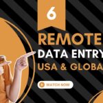 remote data entry jobs in the USA