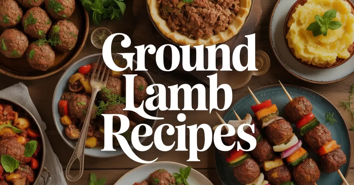 ground lamb recipes