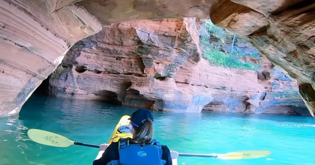 Apostle Islands sea caves